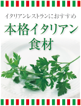 本格イタリアン食材